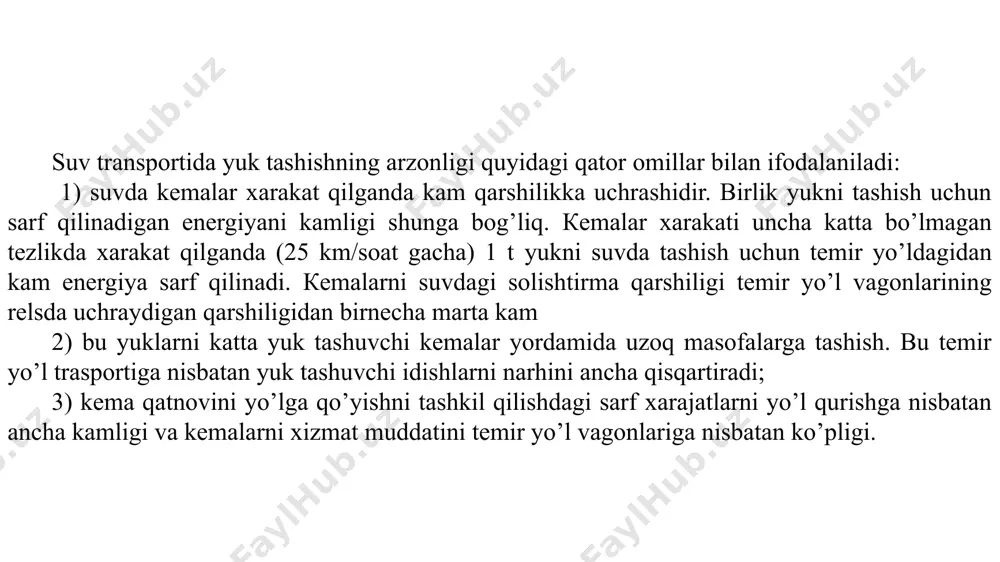 eskari devor; 4 - tuzatish zatvori; 5 - vodoprovod galereyalari; 6 – yuhori darvoza (yopih); 7 – shlyuz kamerasi; 8 – pastki darvoza (ochih); 9 - kema boѓlovchi devor; 10 - pastki kirish kanali; 11 - kamera devori; 12 - kamera tubi; vg- yuhori bosh hismi; ng - pastki bosh hismi кema o’tayotgan bosimning qiymati, yukning xarakteri va tashilayotgan yuklar yo’nalishi, joyning geologik shart- sharoiti hamda foydalanish mulohazalariga ko’ra kameralar soni va joylashishi, kamera konstruksiyasi vodoprovod galereyasi va ishlatilayotgan asosiy qurilish materiali turiga qarab farqlanadigan xar - xil tipdagi shlyuzlar quriladi. кameralar soniga ko’ra shlyuzlar bir kamerli va ko’p kamerali bo’ladi. 4.2 - rasm. shlyuzning bo’ylama qirqimlari: a – bir kamerali; b – uch kamerali; 1 – yuqori darvoza; 2 – quyi va o’rta darvoza; 3 – tushish devori; 4 – yon oqova. кamerasining turiga (tuzilishiga) ko’ra shlyuzlar tik devorli va qiya devorli bo’ladi. qiya devorli shlyuzlar ko’pincha past bosimli …