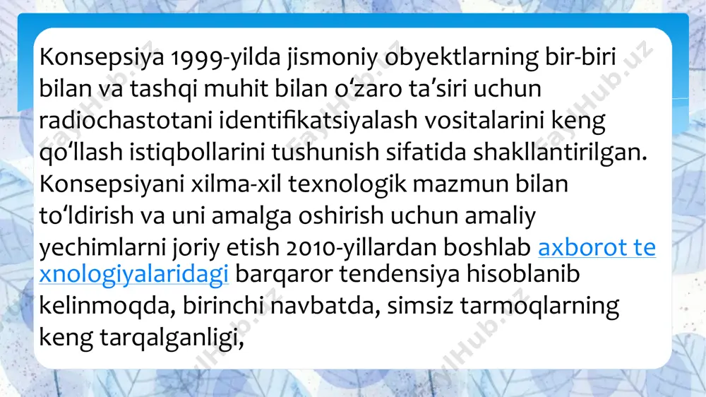 buyumlar va iotning rivojlanishi - Page 4
