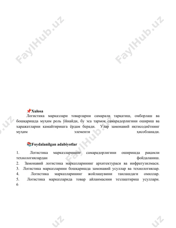 logistika markazlari - Page 5