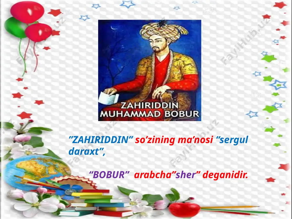 "zahiriddin muhammad bobur" - Page 3