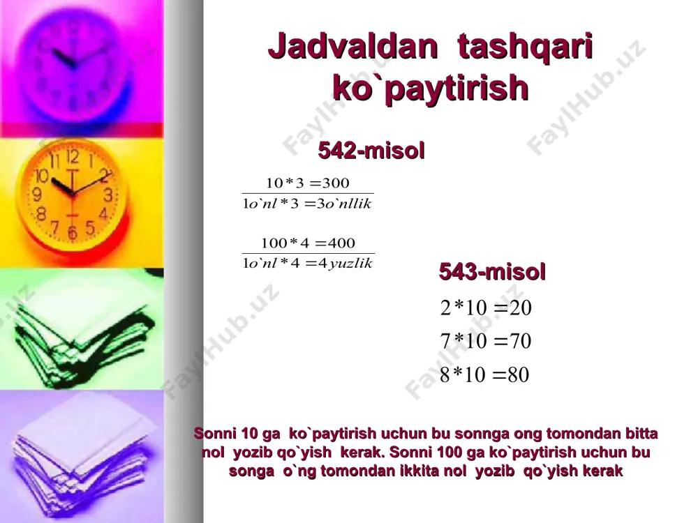 jadvaldan tashqari ko'paytirish 3 sinf - Page 2