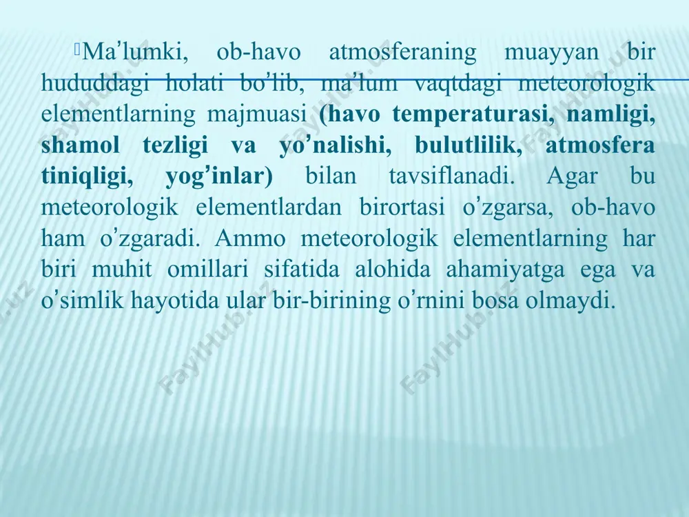 meteorologik stansiyalar va postlar - Page 5