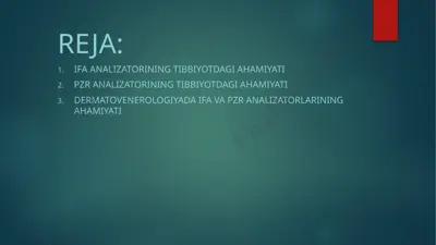 ifa analizatori — PPTX
