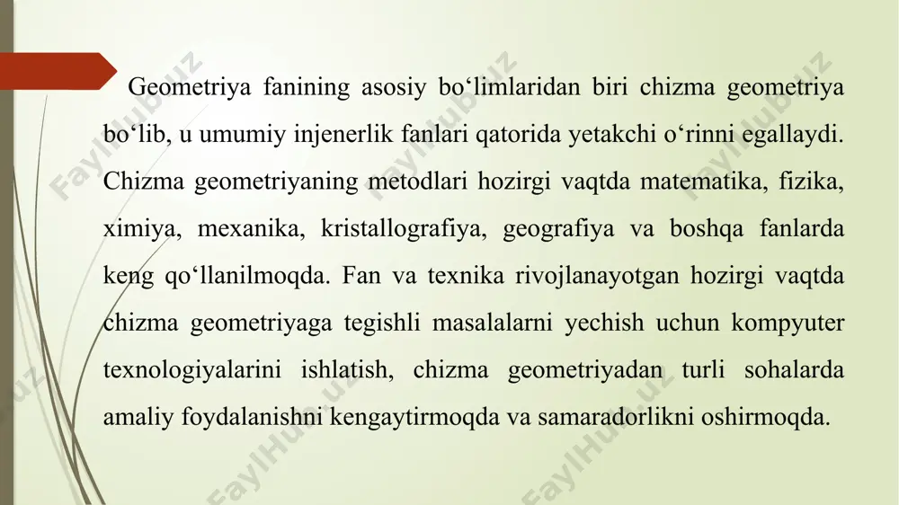 chizma geometriya va muhandislik grafikasi - Page 5