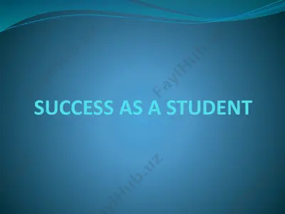 student success — PPTX