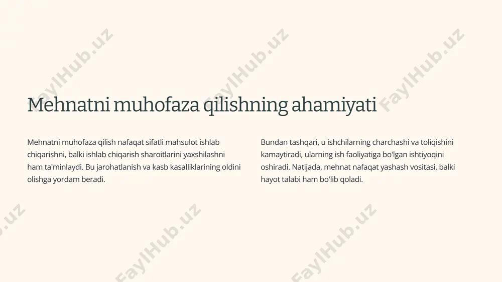 mehnatni muhofaza qilish faniga kirish - Page 5