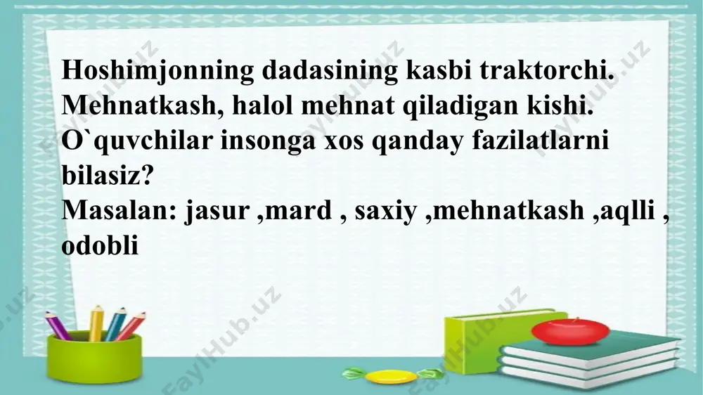 hoshimjonning oilasi haqida hikoya - Page 5