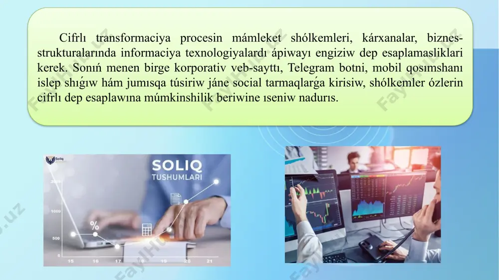 finans sistemasında sanlastırıw transformaciyası - Page 5