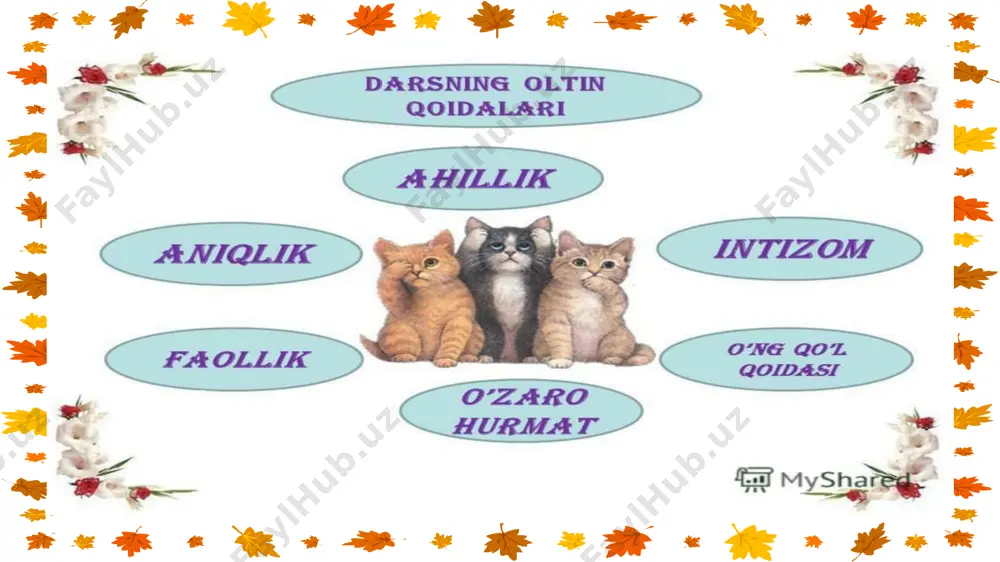 iz qolgan juda ko'p hayvonlar qirilib keta boshladi. bu muammoni quyonlarning tabiiy kushandasi — tulkilar olib kelish bilan hal qilmoqchi bo'lishdi. lekin quyonlar avstraliyaning boshqa hayvonlaridan ko'ra chaqqonroq chiqib qolishdi. shuning uchun tulkilar quyonlar qolib, boshqa mahalliy hayvonlarni ovlashga tushib ketishdi. olimlarning aytishicha, buning oqibatida xaltali kalamush va kengurularning bir necha turi qirilib ketdi. 1.orol dengizi haqida nimalarni bilasiz? 2.quyidagi o`zgarishlarning oqibati qanday bo`ladi? a)dengizning qurib qolishi; b)o`rmonlarning kesib tashlanishi; d)tabiatning plastmassa bilan ifloslanishi. image1.png image2.jpeg image3.png image4.png audio1.wav audio2.wav image5.jpeg image6.gif media1.mp4 image7.png image8.jpg image9.jpg image10.jpeg image11.tmp image12.png image13.jpg image14.jpg image15.jpeg image16.jpeg image17.jpeg image18.tmp image19.jpeg image20.jpeg image21.jpeg image22.jpg image23.gif image24.gif /docprops/thumbnail.jpeg