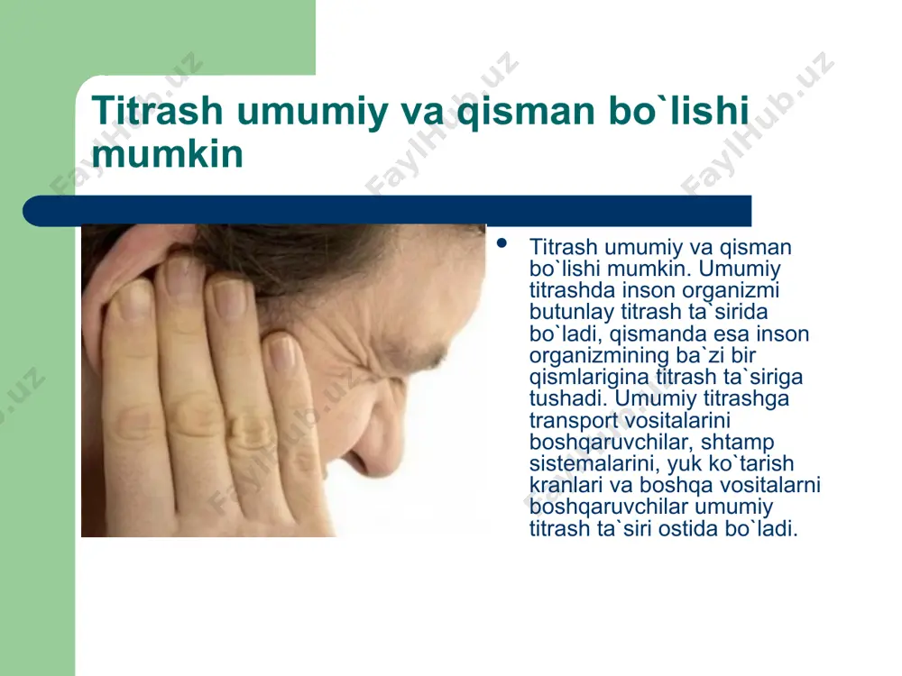 titrash va shovqindan himoyalanish - Page 4