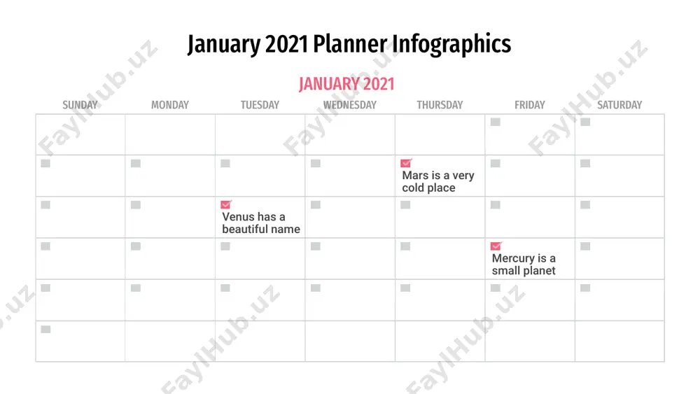 january 2021 planner infographics - Page 5