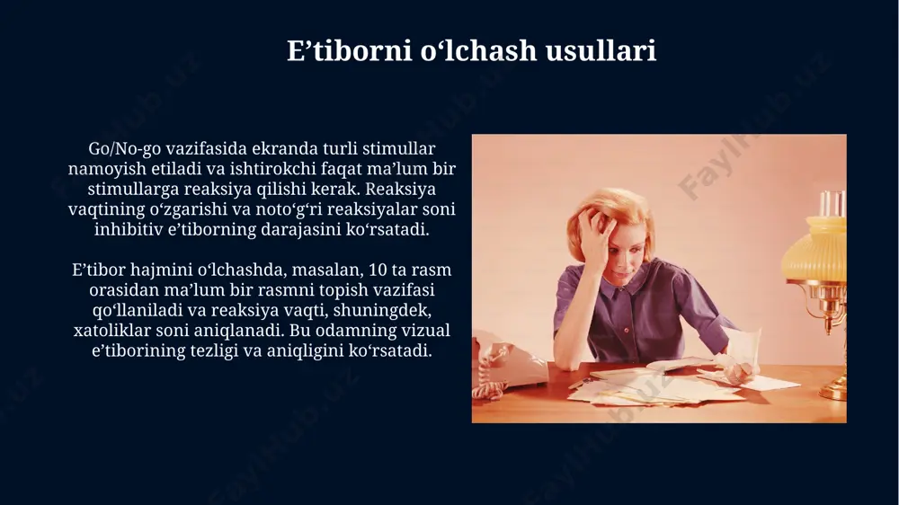 diqqat xususiyatlarini o'rganish - Page 3