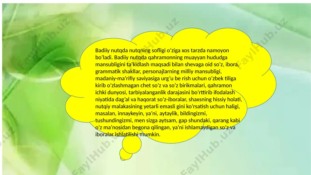 nutqning sofligi va badiiy nutq 11-sinf - Page 5
