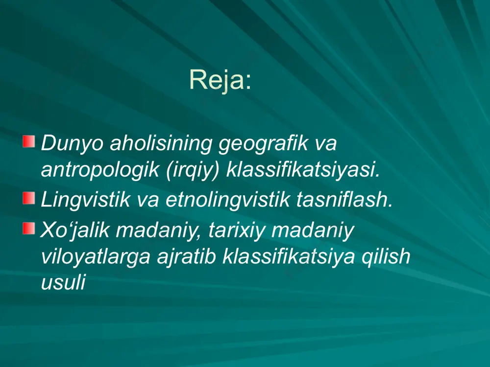 qlar boshqa xususiyatlari bilan bir-biriga mos kelganda ya’ni yirik hududlar doirasidagina ishlatiladi. jahondagi etnik jarayon nihoyatda murakkab bo'lib, fanda qabul qilingan an'anaviy qabila, elat xalq millat kabi tarixiy birliklar doirasida cheklanib qolmaydi. hozirgi davrda bir necha elat yoki xalqning yaqinlashishi va uyushishi natijasida paydo bo'lgan yirik etnik birliklar (amerika xalqi kabi), makroetnoslar bilan bir qatorda mahalliy xalq yoki millat ichida ba'zi xususiyatlari (shevasi, moddiy va ma'naviy madaniyati, diniy tasavvurlari) bilan ajralib turgan mayda etnografik guruhlar — mikroetnoslar ham mavjuddir. ba'zi xalqlar diniy e'tiqod asosida o'ziga xos mikroetnoslar va makroetnoslar birligi bilan ham farqlanadilar. masalan, butun janubiy osiyo xalqlari feodalizm davrida paydo bo'lgan induizm tevaragida turli tildagi xalqlarni biriktirgan makroetnoslar bo`lsa, filippin xalqining bir qismi islom dini e'tiqodi asosidagi maro nomli elatlardir. erondagi gebrlar (zorastrizm tarafdorlari) yoki xitoydagi musulmon (dungan)lar mikroetnos sifatida maxsus etnografik guruhlarni tashkil qilganlar. makroetnoslarga sotsial-iqtisodiy formatsiyalar yoki siyosiy birlik asosida paydo bo'lgan yirik guruhlar ham kiradi. masalan, …