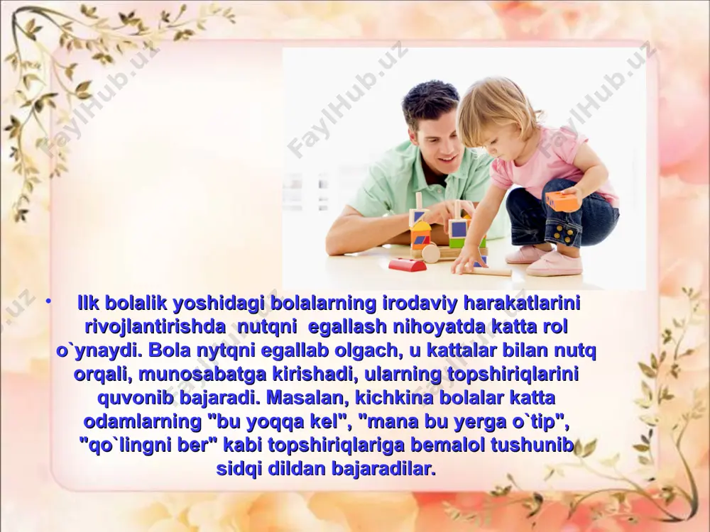 irodaviy harakatlarning bolalarda rivojlanishi - Page 4