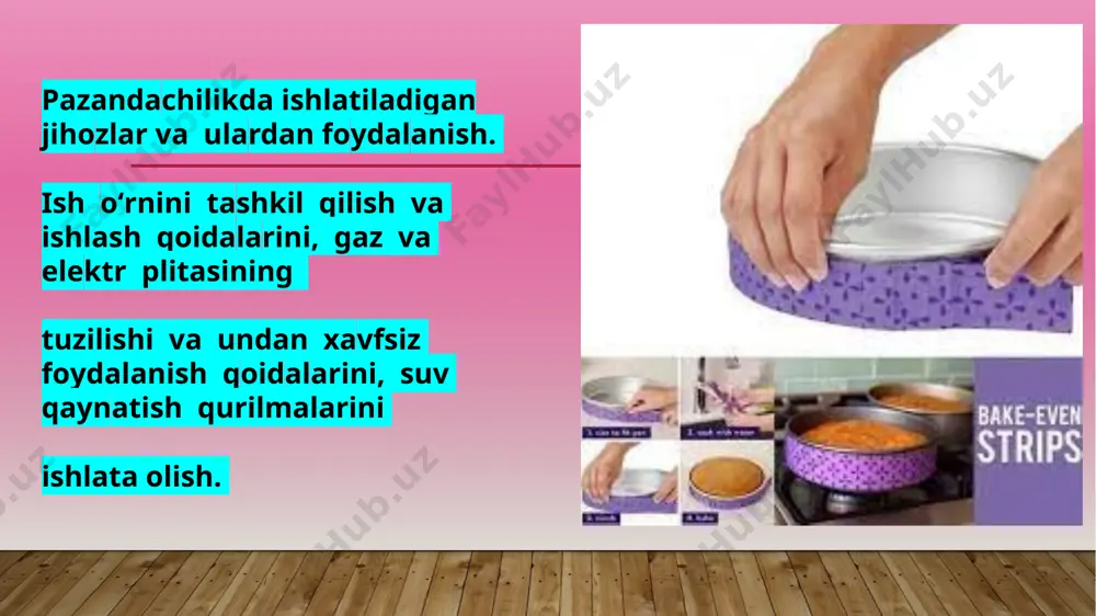 pazandachilik va tikuvchilik ish asboblari. pazandachilik va tikuvchilik ish asboblari bilan tanishtirish - Page 5