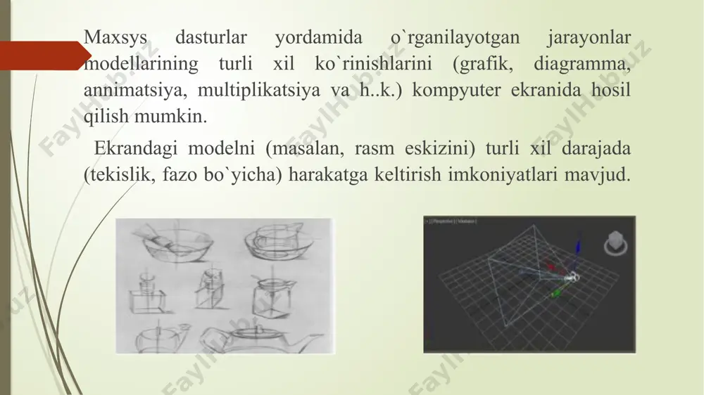 asida maxsus grafik belgilarni avtomatik joylashtirish . simlarning texnologik kartadagi joylashuvini yarim avtomatik ravishda yaratish; compas-grafik loyihasiga hujjatlarni exportlash; aloqa liniyalarning maxsus simvollarini qo’yish (ekran,kabel, koaksil sim va o’ram boshqalar); compas-electrik tizimida sxemalarni yaratilishi compas-electrik express compas-electrik express elektrik sxemalar va ularning elementlar ro’yhatini ishlab chiqarish bilan shug’ullanuvchi foydalanuvchilarga mo’ljallangan. compas-electrik express tizimning soddalashtirilgan variant bo’lib,u asosan prinsipial elektr sxemalar va ularga elementlar ro’yhatini ishlab chiqaruvchilarga mo’ljallangan. compas-electrik express tarkibiga kiradilar: loyihalar menejeri, uning yordamida loyiha hujjatlari orasida navigasiya amalga oshiriladi. loyiha xisoboti va sxemasi, u yerda hujjatlarni chiqarish va qayta ishlash amalga oshiriladi. maxsulotlar to’plamining ma’lumotlar bazasi va maxsus grafik belgilari; compas-electrik express elementlar ro’yhati va sxemalarni qayta ishlab chiqishiga ko’ra huddi compas-electrik kabi imkoniyatlarga ega. bular: maxsus grafik belgilarni(mgb) kutubxonadan sxemaga qo’yish; aloqa liniyasida qo’shimcha simvollarni qo’yish; foydalanuvchi kutubhonadagi nomenklatura imkoniyatni kengaytirishi. elektrik bo’glanishlar aloqasini qurush, guruhli aloqa bog’lanishi, elektrik shina; simlarni avtomatik markirovkali joylashtirish; elementlar ro’yhatini avtomatik …