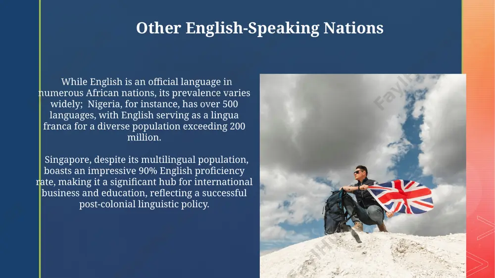 english speaking countries presentation - Page 5