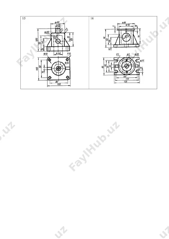 detal aksonometriyasi chizish mashg'uloti - Page 5