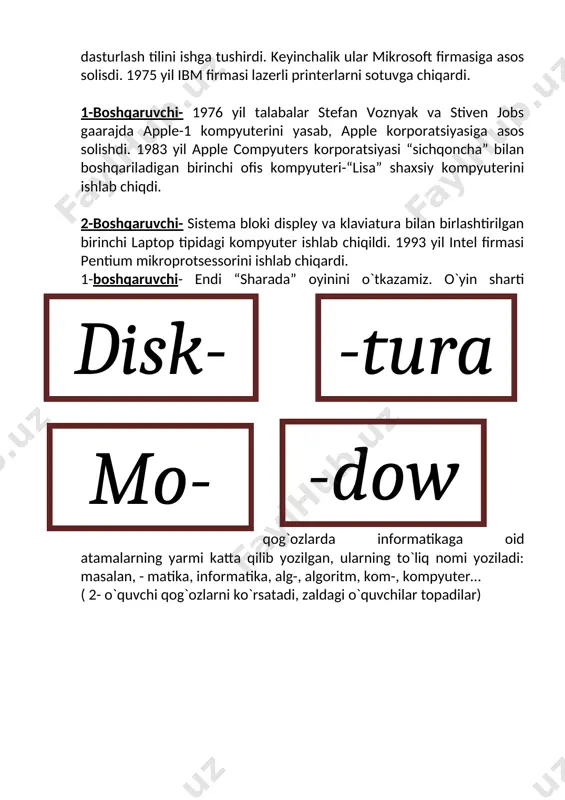kompyuter olamiga sayohat - Page 5