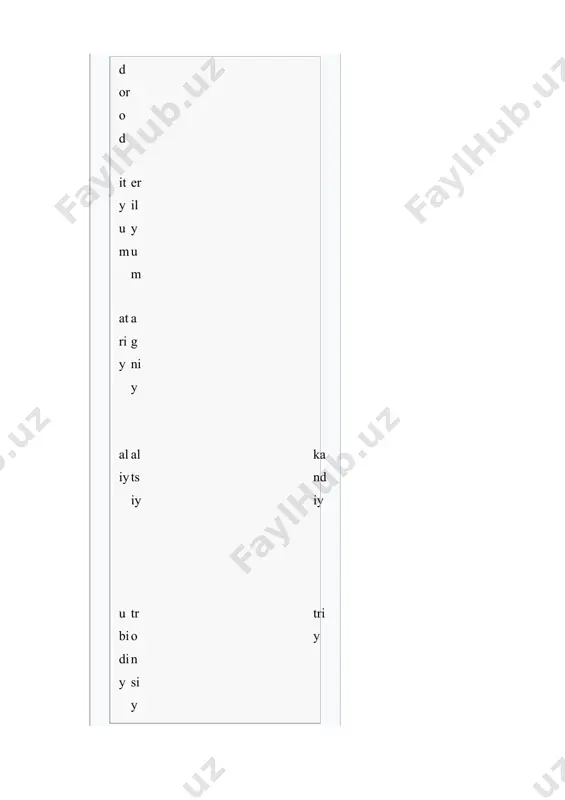 kj / mol bug'lanishning issiqligi 508 kj / mol molyar issiqlik quvvati 11.087 j / (mol · k) bug 'bosimi p (pa) 1 10 100 1 k 10 k 100 k da t (k) 2348 2562 2822 3141 3545 4072 atom xossalari oksidlanish darajasi -5, -1, 0, [2] +1, +2, +3 [3] [4] (ozgina kislotali oksid) elektr manfiyligi poling shkalasi: 2.04 ionlanish energiyalari · 1-chi: 800,6 kj / mol · 2-chi: 2427,1 kj / mol · 3-chi: 3659,7 kj / mol · ( ko'proq ) atom radiusi empirik: soat 90 da kovalent radius 84 ± 3 soat van der vals radiusi 192 soat borning spektral chiziqlari boshqa xususiyatlar tabiiy hodisa ibtidoiy kristal tuzilishi olti yuzli bir tekis ovoz ingichka novda tezligi 16200 m / s (20 ° c da) termal kengayish g shakli: 5-7 µm / (m · k) (25 ° c da) [5] issiqlik o'tkazuvchanligi 27,4 vt / (m …