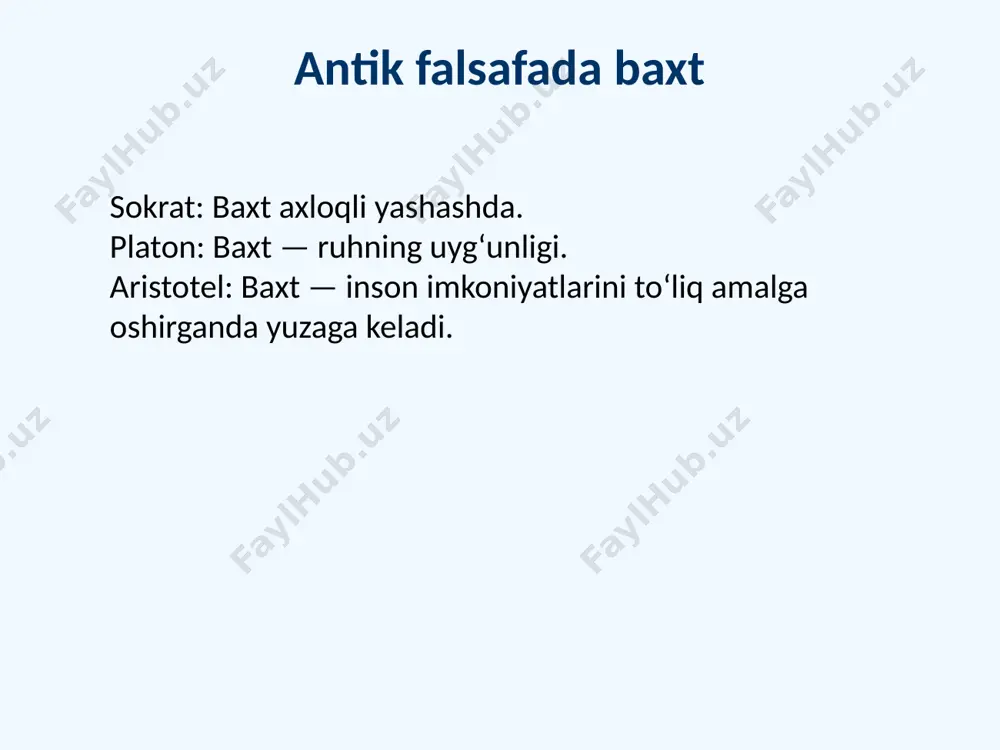 baxt tushunchasi - Page 3