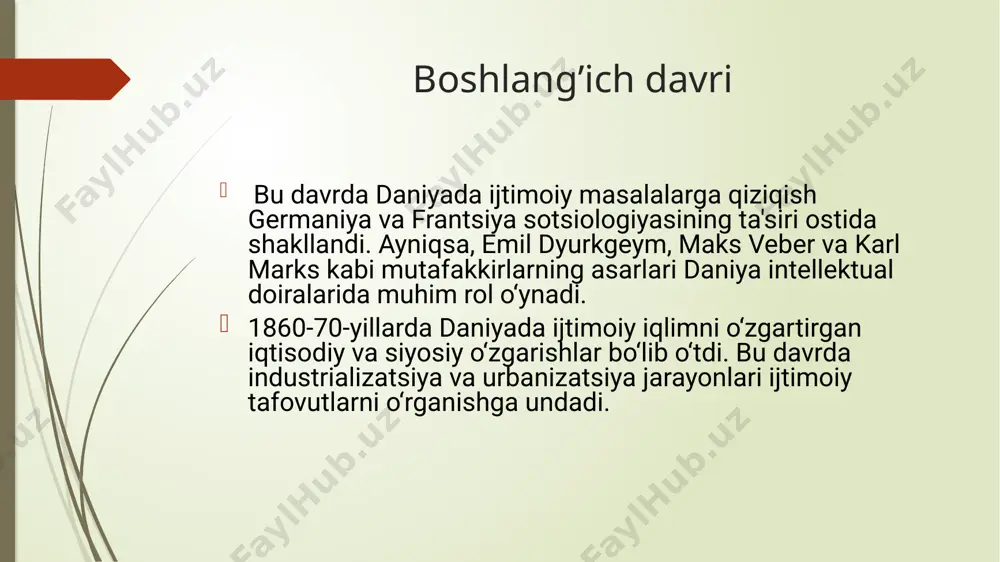 daniya sotsiologiyasining taraqqiyoti - Page 5