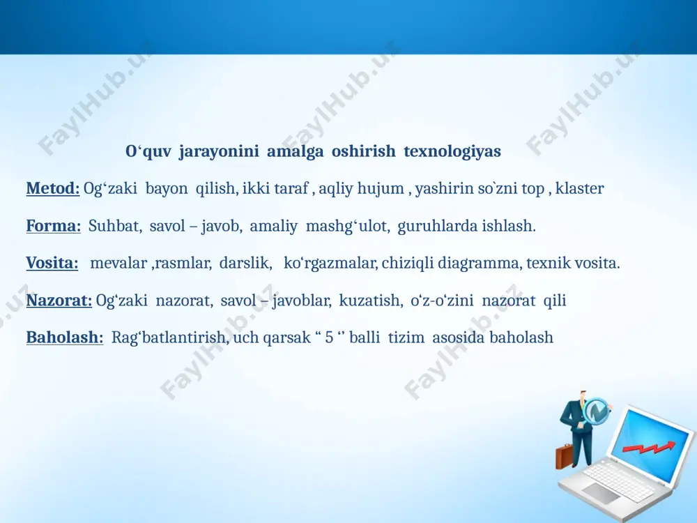 slayd: jadvallar ustida amallar - Page 5