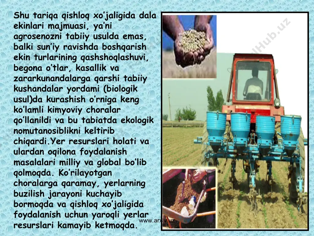 qishloq xo’jaligi va atrof-muhit - Page 5