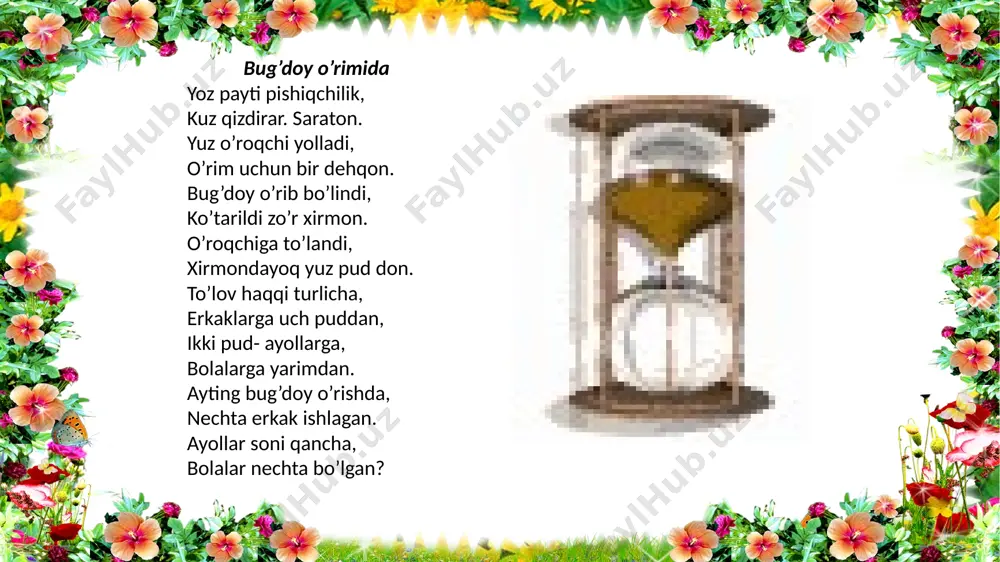 sinfdan tashqari ishlar: matematik she’riy masalalar - Page 4