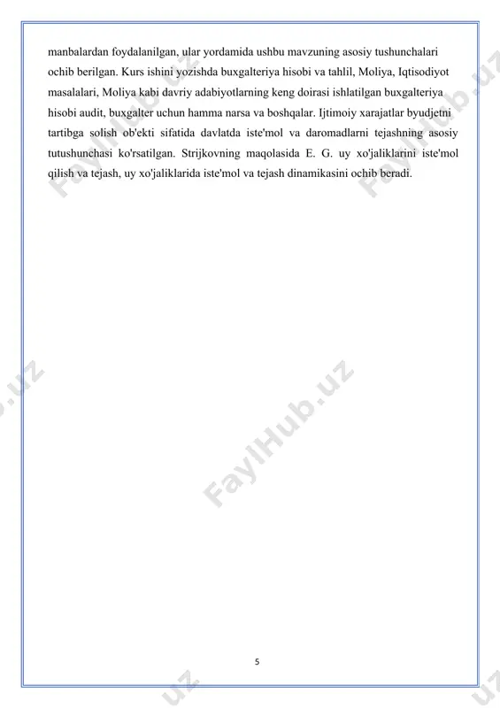 y, aholi jamg'armalarining 70% dan ortig'i chet el valyutasiga to'g'ri keladi, bu esa mahalliy iqtisodiyotning rivojlanishiga hissa qo'shmaydi. shu sababli, federal darajada aholining jamg'armalarini moliya tizimiga jalb qilish, investitsiyalarning o'sishini umuman iqtisodiy o'sishning zaruriy sharti sifatida rag'batlantirish bo'yicha dasturiy tadbirlarni ishlab chiqish zarur.[15. 171-sahifa] shunday qilib, milliy iqtisodiyot aholining jamg'armalarini iqtisodiyotni rivojlantirish uchun samarali potentsial vosita, ya'ni investitsiya deb biladi. 1.2 jamg'armaga ta'sir qiluvchi omillar iqtisodiy adabiyotlarda "tejash"tushunchasining ko'plab ta'riflari mavjud. "jamg'arma" atamasining eng oddiy ta'rifi devid polfreman va filipp ford tomonidan "bank asoslari" kitobida berilgan va "xarajatlardan voz kechish"degan ma'noni anglatadi. shunday qilib, ushbu ta'rifdan xulosa qilishimiz mumkinki, "tejash" tushunchasi mulkdorlar tomonidan boylik to'plash natijasidir, xususan, pul shaklida. jamg'arma motivlari va omillari: jamg'armalarning barcha nazariyalari aholining daromad darajasini belgilovchi omil sifatida ko'rib chiqiladi. ammo daromad tejashga ta'sir qiladigan yagona omil emas. boshqa omillar-foiz stavkalarining tuzilishi va darajasi, aholining yosh tarkibi, shahar va qishloq aholisining nisbati. agar siz tejash sabablarini …
