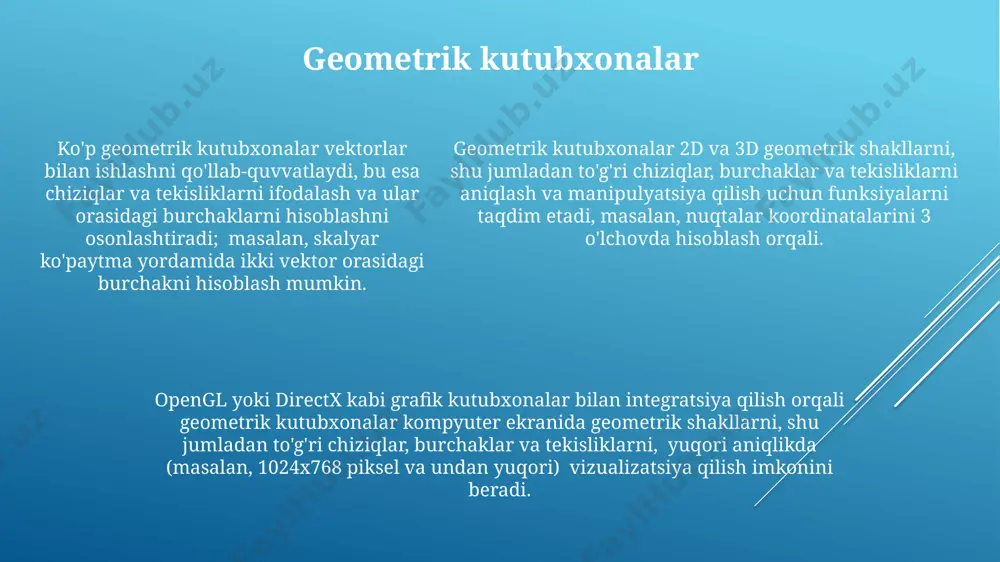 kompyuterda toʻgʻri chiziq burchak va tekislik yasash - Page 5