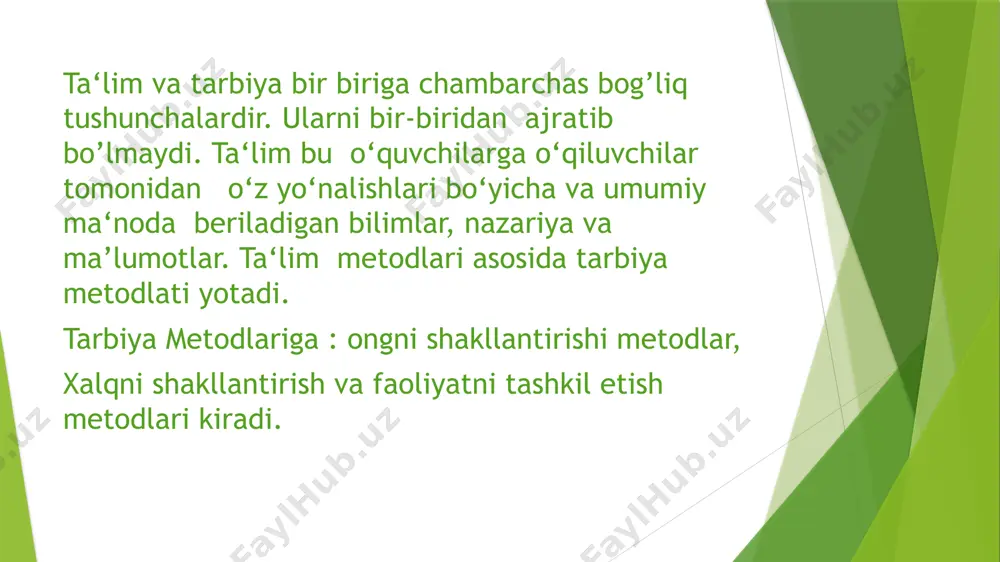 ta‘lim jarayonining mohiyati - Page 5