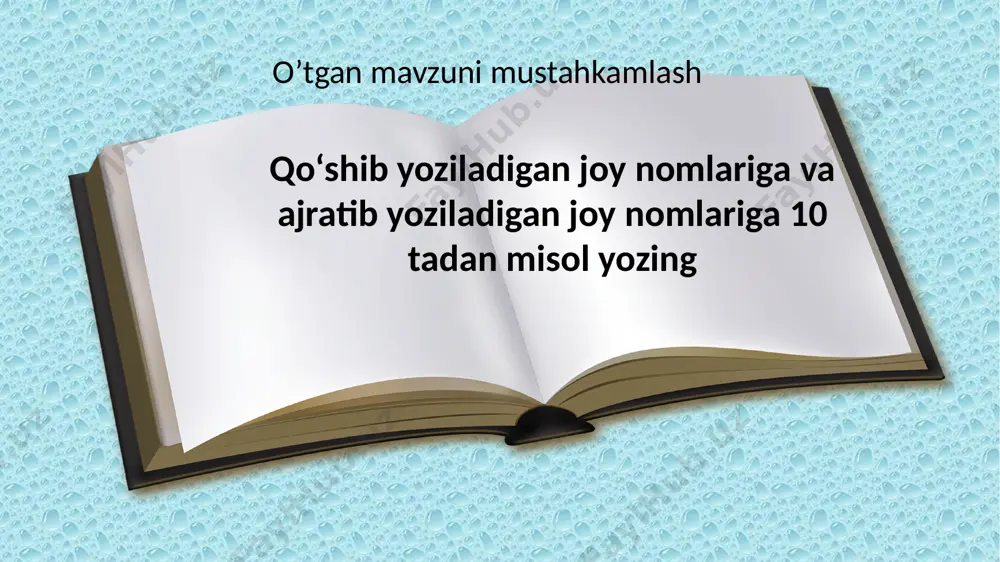 bosh harflar imlosi 5-sinf - Page 5