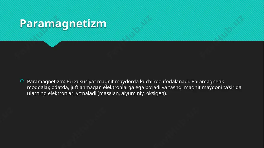 moddalarni magnit xususiyatlari - Page 5