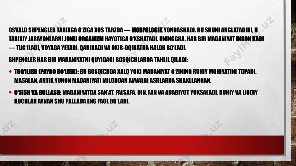 osvald shpengler " yevropa quyoshining so'nishi " asari - Page 3