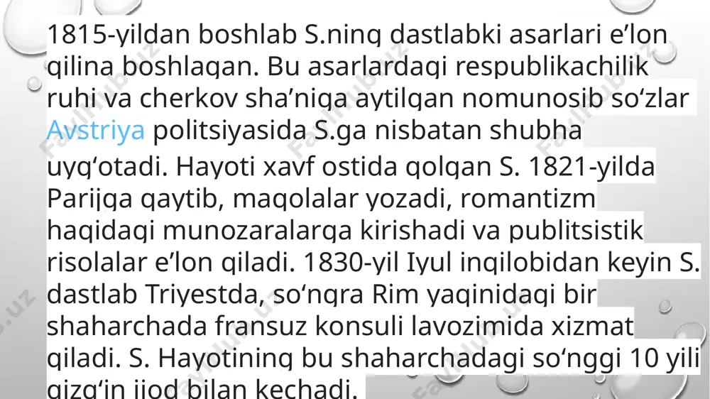 stendal hayoti va ijodi - Page 3