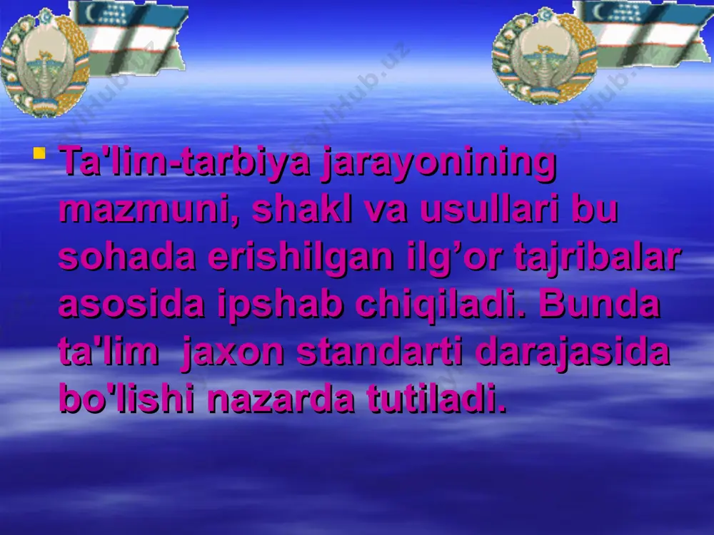 tarbiya jarayoni va tasnifi - Page 5