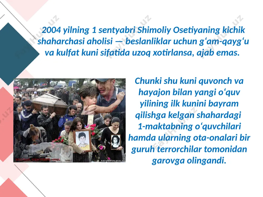 aklar soqol qo‘yishlari va ayollar to‘la yopinishlari shart. bu barcha aholi uchun bir xilda ta’luqli edi. ularning miyasini zaharlash va ishid g‘oyasiga moslashtirish juda oson", - deydi u. - "ishid shahar va qishloqlarda soqchilikni mahalliy aholiga emas, aynan mana shunday yoshlar ixtiyoriga topshirgan". image2.jpg image3.jpeg image4.jpeg image5.jpeg image6.jpeg image7.jpeg image8.jpeg image9.jpeg image10.jpeg image11.jpeg image12.jpeg image13.jpeg image14.jpeg image15.jpeg image16.jpeg image17.jpeg image1.jpg