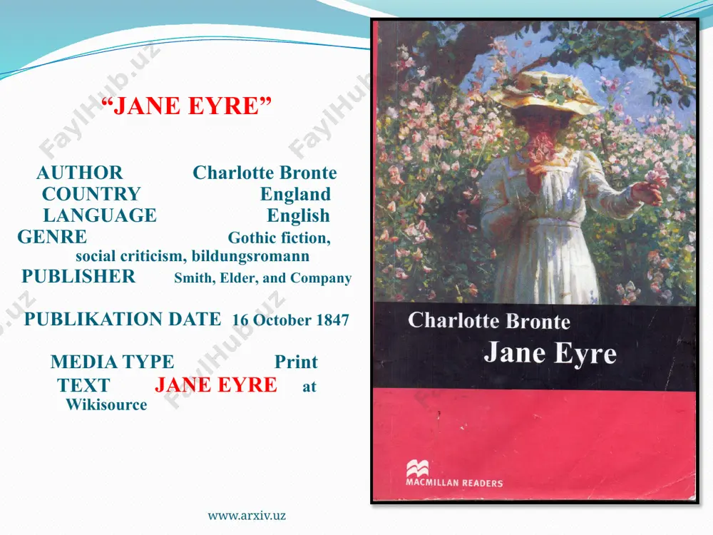 the plot and composition of “jane eyre” by charlotte bronte - Page 4