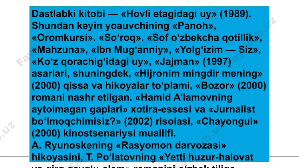 "beozor qushning qarg‘ishi" - Page 3