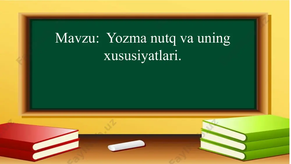 oga qolmaylig-u, poytaxtdagi nufuzli, ko’chadan kelgan har qanday odam ikki dunyoda ham ostonasiga qadam bosolmaydigan bir bilimgohning yil sayin qabul hay’atida bakovullik qiladigan yo’g’on domlasi qanaqa davron surishi mumkin – tasavvur qilib olavering. (erkin a’zam) 3. aytishlaricha, bir havaskor muxbir nohiya ro’znomasiga maqola yozib olib borgan emish, muharrir ko’rib: «xo’sh, nima, dneproges qurilibdimi, bu haqda butun boshli maqola chiqarsak?!» (asqad muxtor) 4. bo’sh vaqt bermas jarida ham noshirlikning ishi ko’p. (e. vohidov) 24-mashq. tinish belgilarining ishlatilishiga diqqat qiling, ular ifoda layotgan ohang va mazmunni izohlang. 1. bozorqul aka, nima bo’ldi? – dedi ko’ziga tikilib. – hech gap yo’q... hech... hech... hech nima bo’lgani yo’q, – dedi tutilib. (asqad muxtor) 2. yo’q, yo’q, nega, bezak, bezak! buni endi hamma shunday biladi. (asqad muxtor) 3. xiylagina qizib qolgan «yubilyar» tuyqusdan stolni urib qichqirdi: «o’v student! bas qilasanmi, yo’qmi?!» (erkin a’zam) 4. ro’molcha-a! qani meni ro’molcham?! ro’molchamni topib ber, dezdemona! – o’zingni bos, …