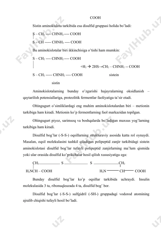 (k+) shaklida o’zlashtiradi. kaliy o’simliklarning asosan yosh va modda almashuv jarayoni faol boradigan to’qimalarida: meristemalar, kambiy, yosh barglar, poyalar va kurtaklarda ko’p to’planadi. hujayrada kaliy ion shaklida bo’lib, organik moddalar tarkibiga kirmaydi. uning qari organlardan yosh organlarga siljish (kuchish) qobiliyati kuchli bo’lib, bunga reo’tilizasiya deyiladi. hujayralarda umumiy kaliyning 80% ga yaqini vakuolalarda bo’ladi. u hujayra shirasining asosiy kation manbasini tashkil etadi. shuning uchun ham kaliy o’simliklardan yuvilib chiqishi ham mumkin. kaliyning 20% hujayra sitoplazmasida joylashgan va asosan sitoplazmaning kolloid xususiyatlariga kuchli ta’sir etadi. kolloidlarning burtishi uchun imkoniyat yaratadi va hujayraning turgor holatini saqlab turadi. yorug’likda kaliyning sitoplazma kolloidlari bilan bog’lanish kuchi qorong’ilikka nisbatan yuqori bo’ladi. shuning uchun ham kechalari kaliy ildiz tizimi orqali ajratilishi mumkin. kaliy barg og’izchalarining ochilishi va yepilishiga ham ta’sir etadi. yorug’likda kaliy og’izchalarning to’tashtiruvchi hujayralarida 4-5 marta ko’payadi va suvni shimib olib turgor holatini kuchaytiradi. bu esa og’izchalarning ochilishiga sababchi bo’ladi. qorong’ida kaliy tutashtiruvchi hujayralardan chiqa …