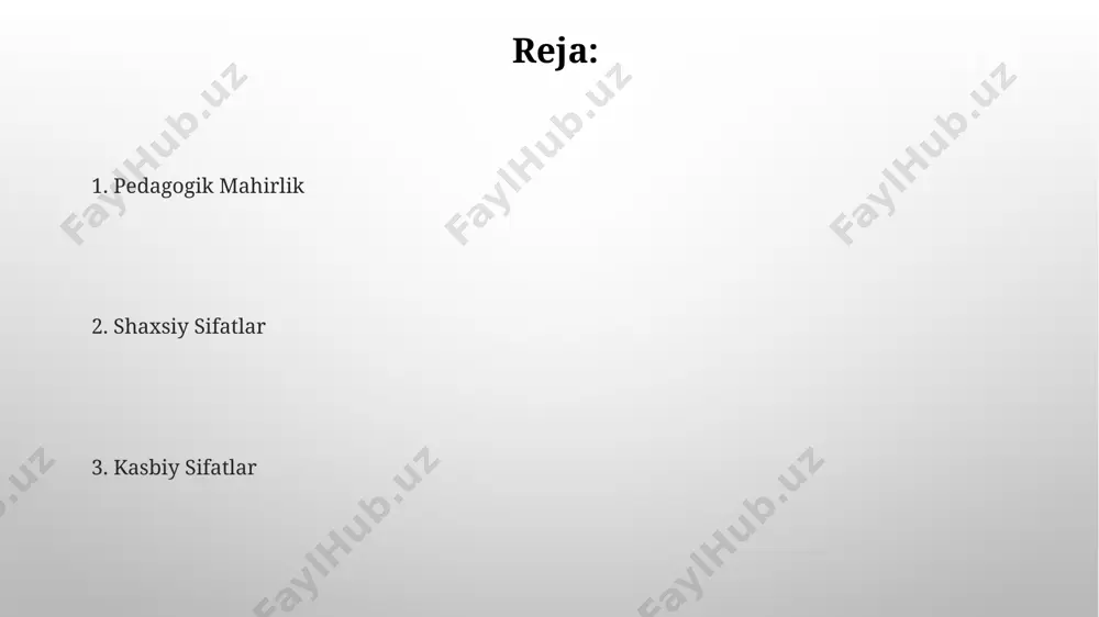 tarbiyachini shaxsiy va kasbiy sifatlari - Page 2