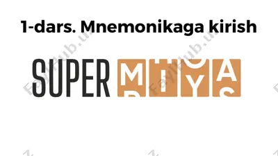 mnemonikaga kirish — PDF
