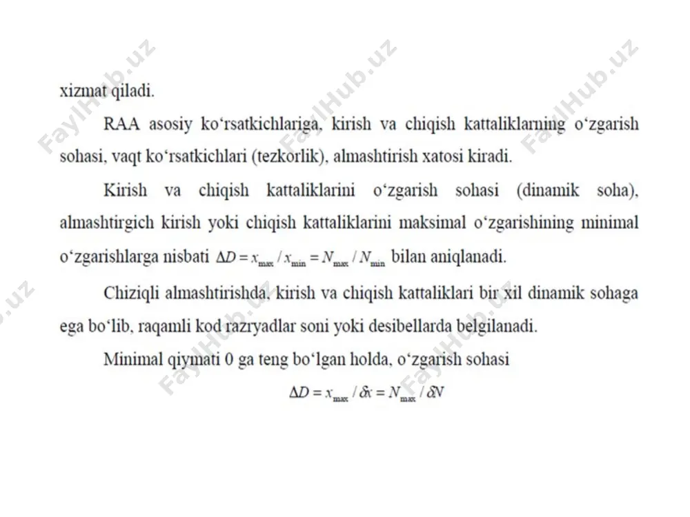 analog – raqamli va raqamli analogli oʻzgartirgichlar - Page 3