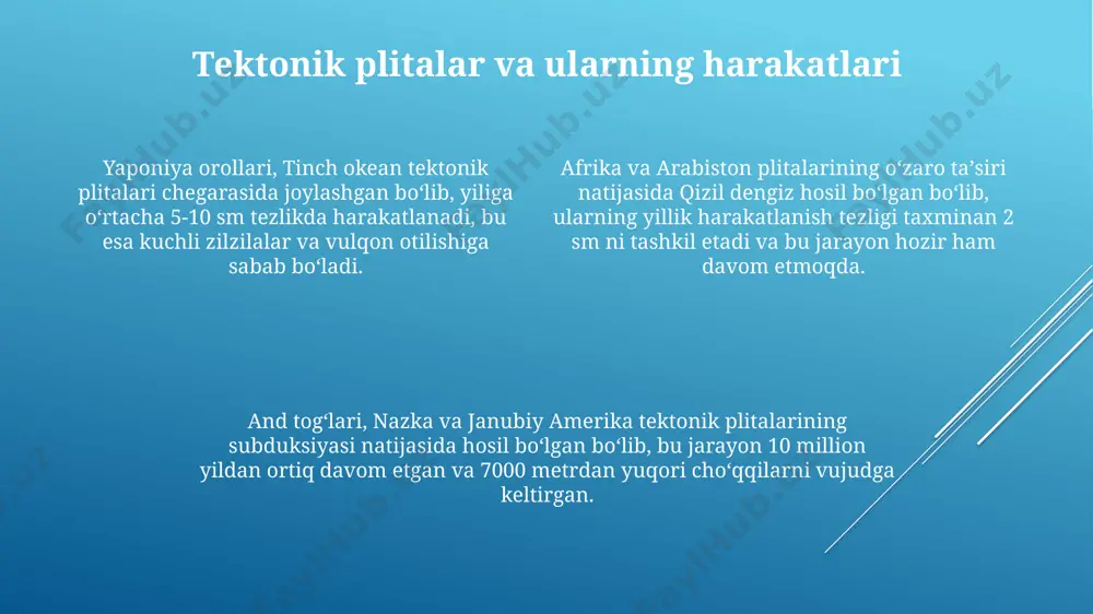 quruqlik yuzasidagi asosiy relyef shakllari - Page 4
