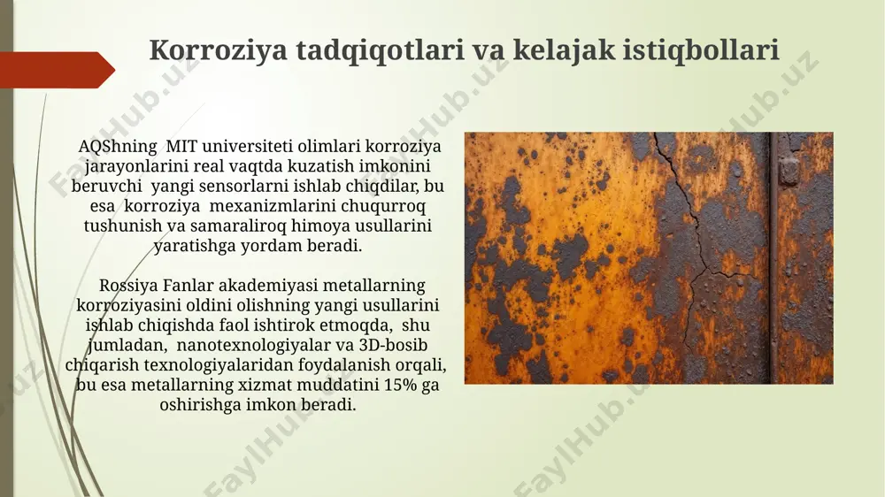 metallar korroiyasi - Page 5