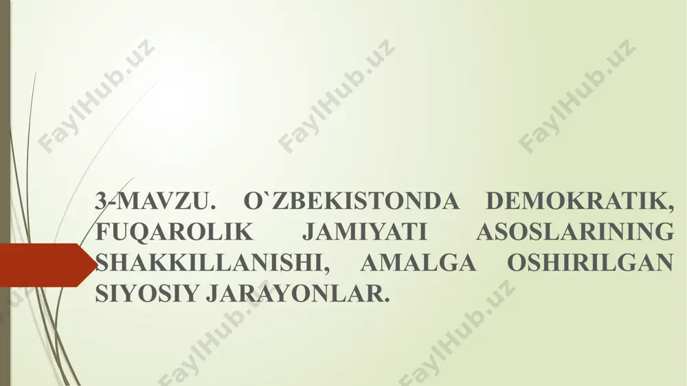 o‘zbekistonning eng yangi tarixi - Page 3