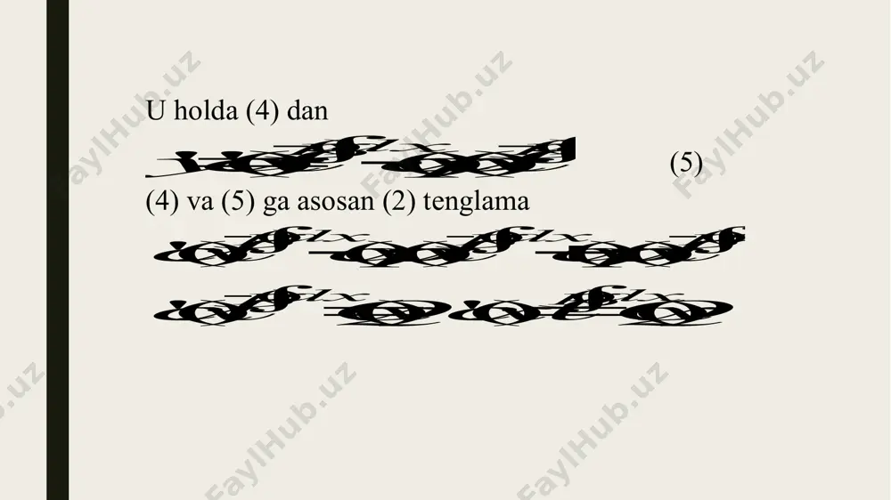 chiziqli differentsial tenglamalar - Page 5